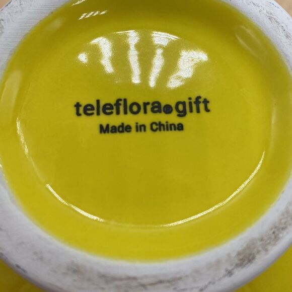 Teleflora Yellow Happy Face Mug - Picture 9 of 10